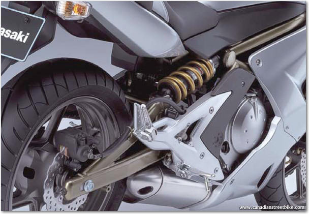 Kawasaki Ninja 650R - details Kawasaki Ninja 650R - details
